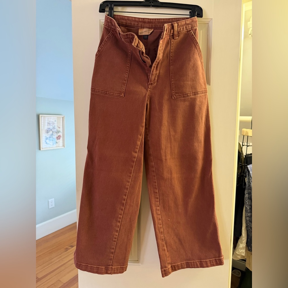 Universal Thread Terracotta cropped, high waisted Pants